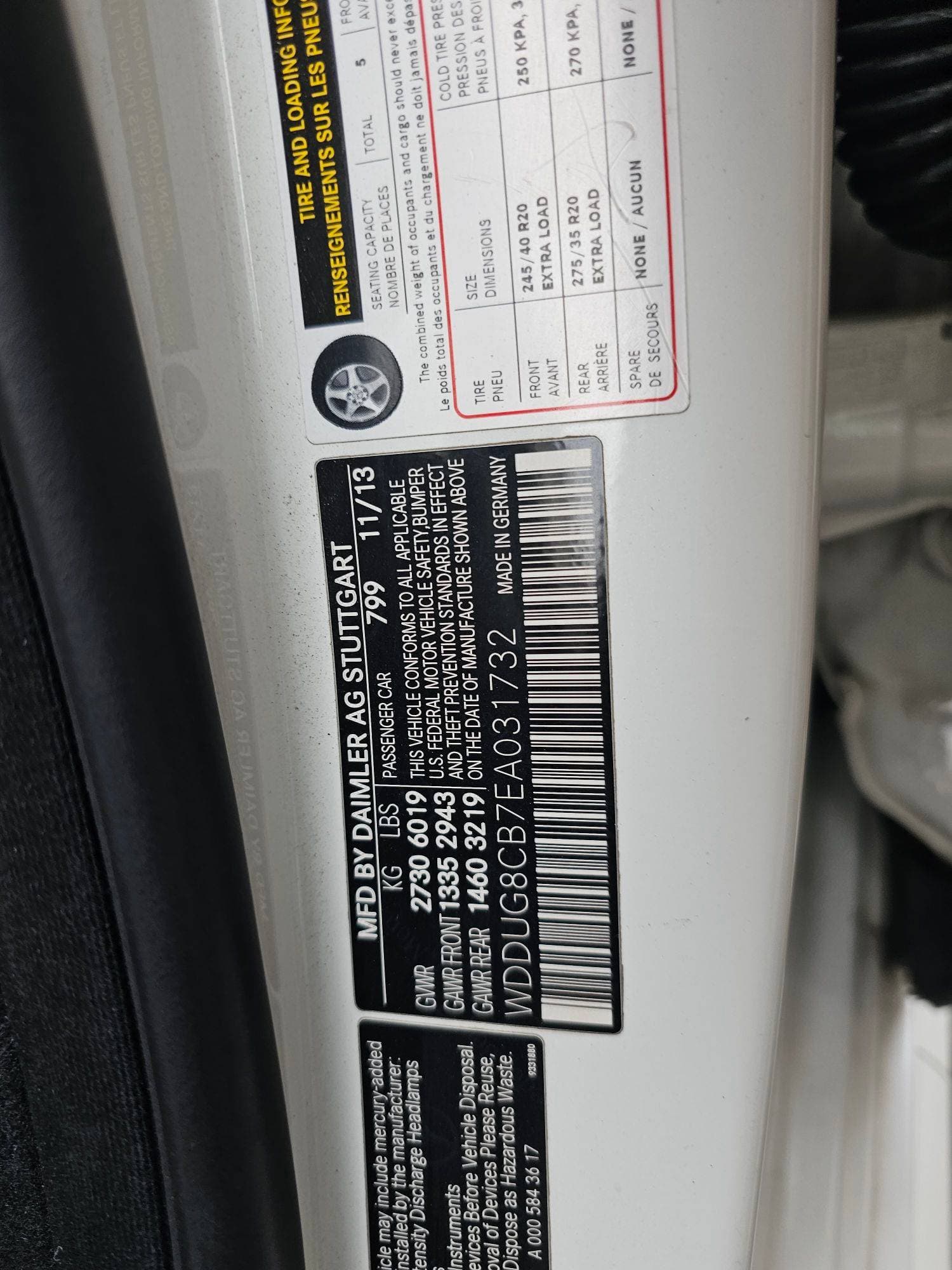 MERCEDES BENZ S 550 - Exterior